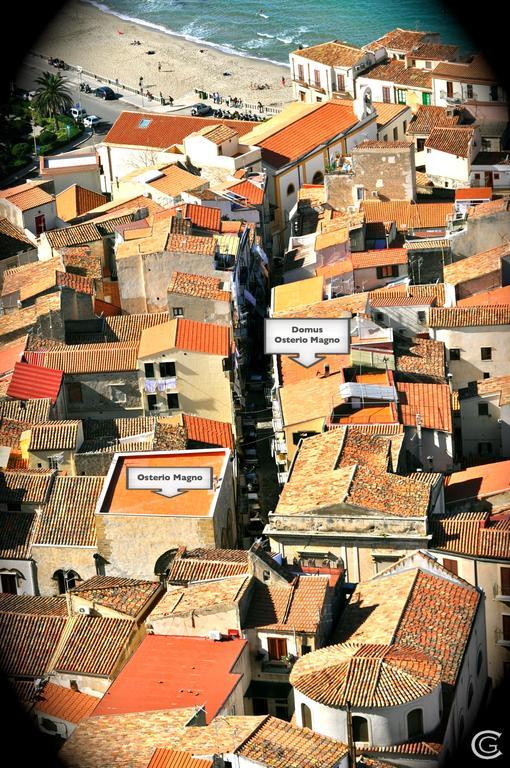 Domus Osterio Magno Apartment Cefalu Bagian luar foto