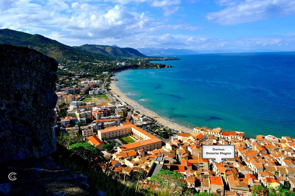 Domus Osterio Magno Apartment Cefalu Bagian luar foto